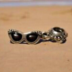 Sunshine Diva Sunglasses Pandora Charm in 925 Sterling Silver